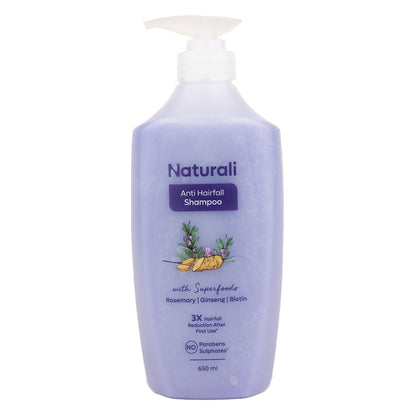 Naturali Anti Hairfall Shampoo With Rosemary