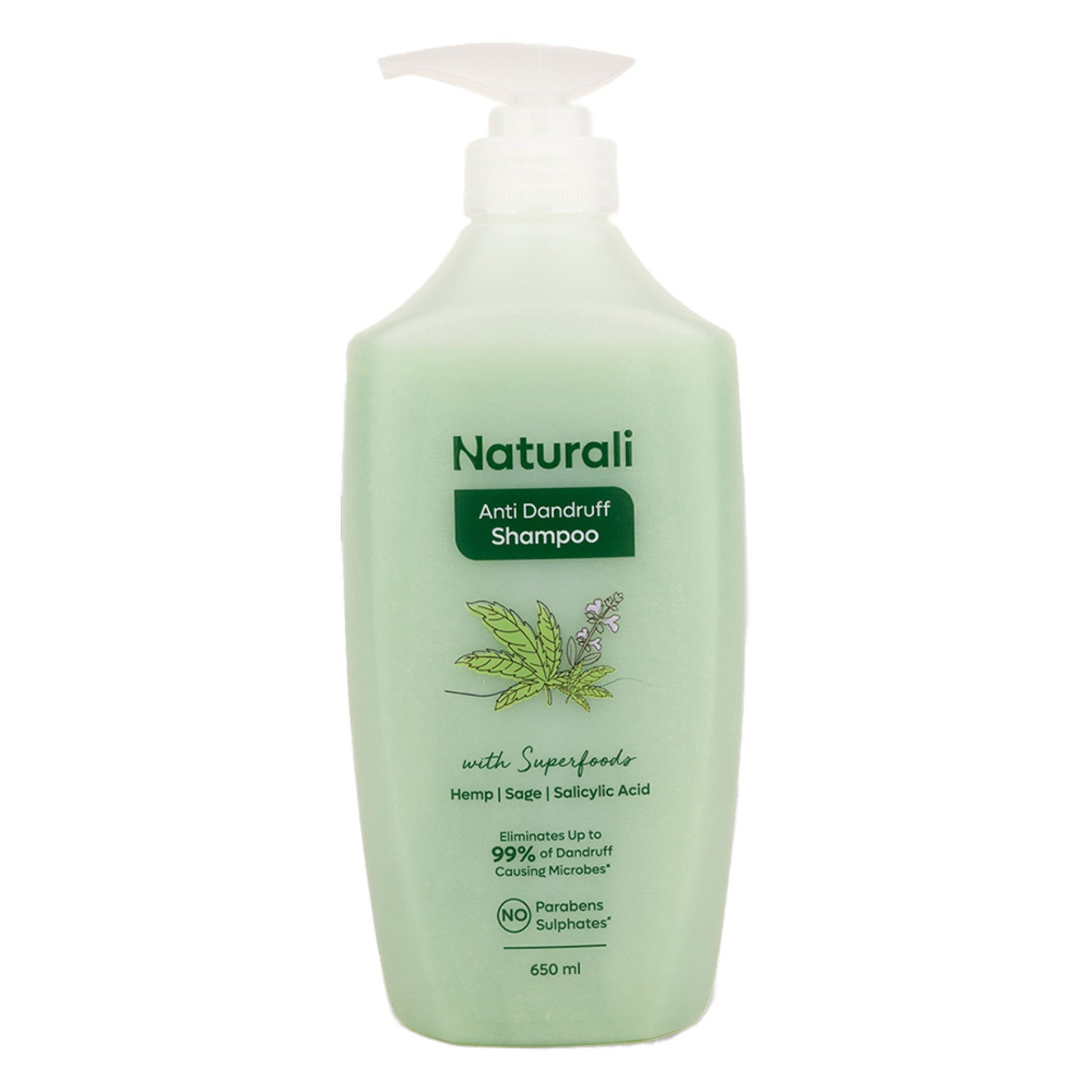 Naturali Anti Dandruff Shampoo With Hemp