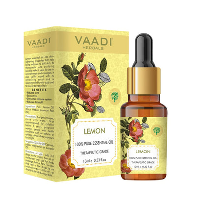 Vaadi Herbals Lemon 100% Pure Essential Oil Therapeutic Grade