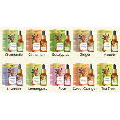 Vaadi Herbals Lemon 100% Pure Essential Oil Therapeutic Grade