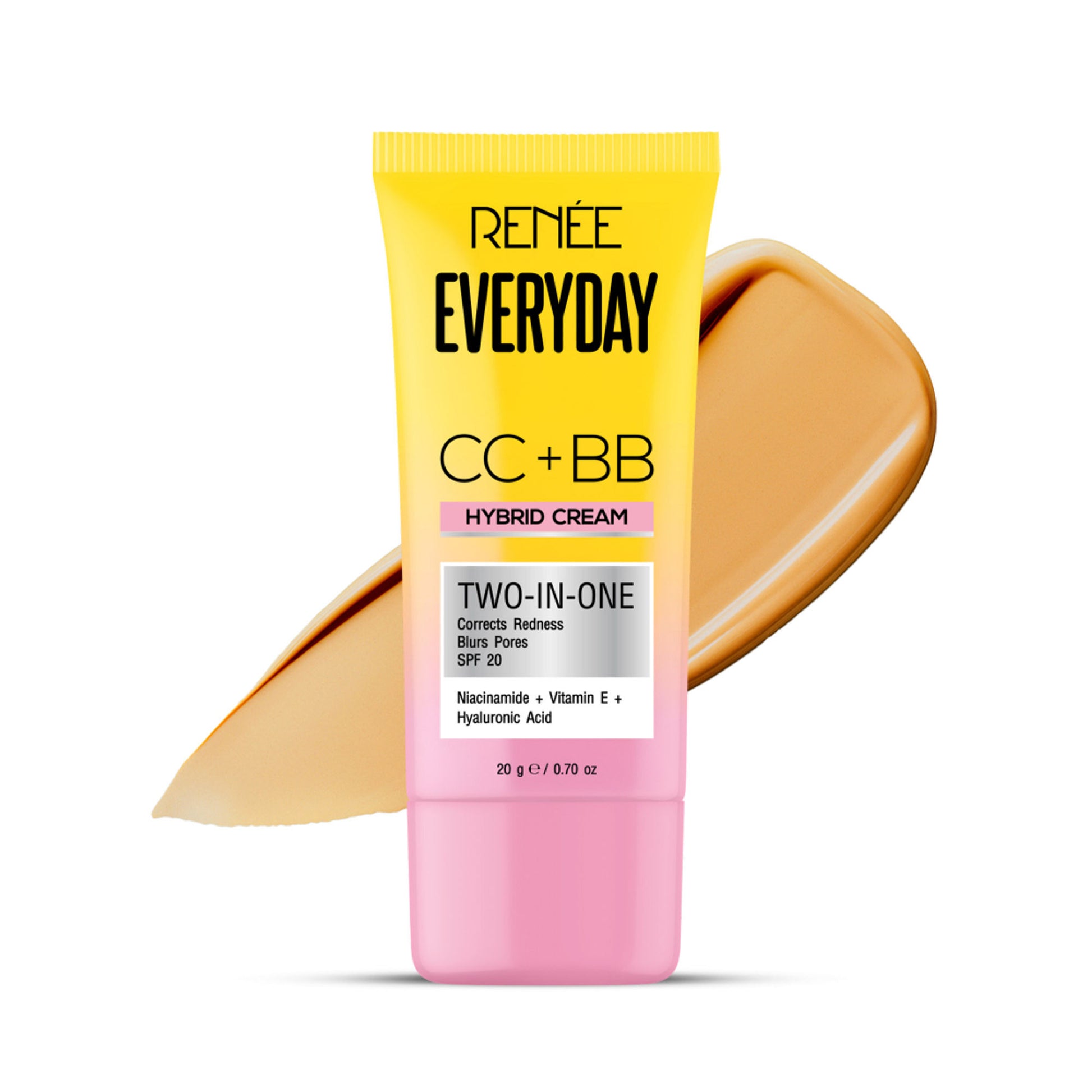 Renee Cosmetics Everyday Cc + Bb Hybrid Cream - Honey Drop