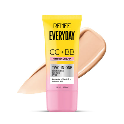 Renee Cosmetics Everyday Cc + Bb Hybrid Cream - Hot Coffee