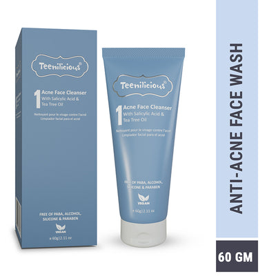 Teenilicious Acne Face Wash With Salicylic Acid & Tea Tree Oil