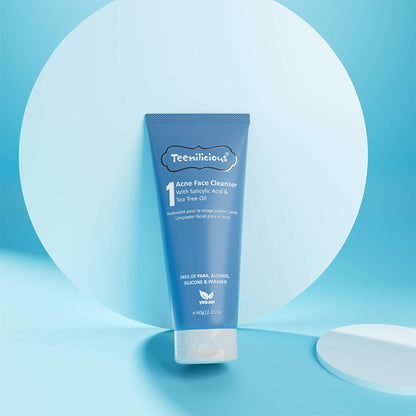 Teenilicious Acne Face Wash With Salicylic Acid & Tea Tree Oil
