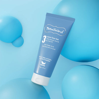 Teenilicious Acne Face Gel With Salicylic Acid & Tea Tree Oil
