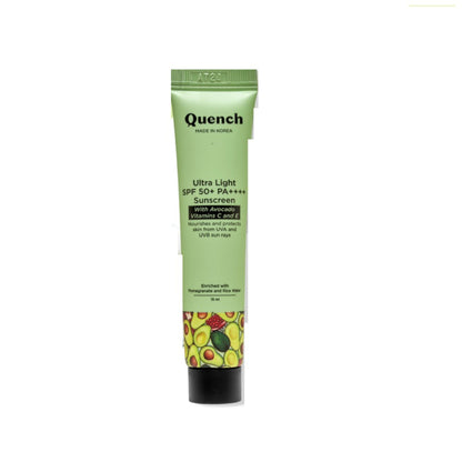 Vitamin E & Avocado Ultra Light SPF 50+ PA++++ Sunscreen for Glowing Skin