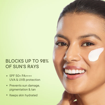 Vitamin E & Avocado Ultra Light SPF 50+ PA++++ Sunscreen for Glowing Skin