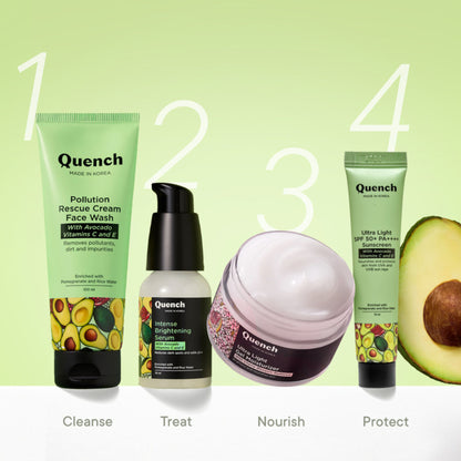 Vitamin E & Avocado Ultra Light SPF 50+ PA++++ Sunscreen for Glowing Skin