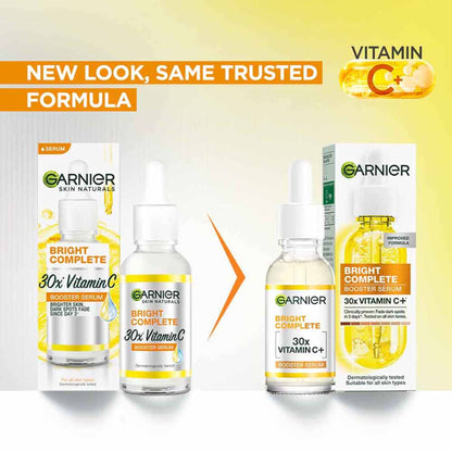 Garnier Vitamin C + Face Serum for Skin Brightening with 2% Niacinamide & 0.5% Salicylic Acid
