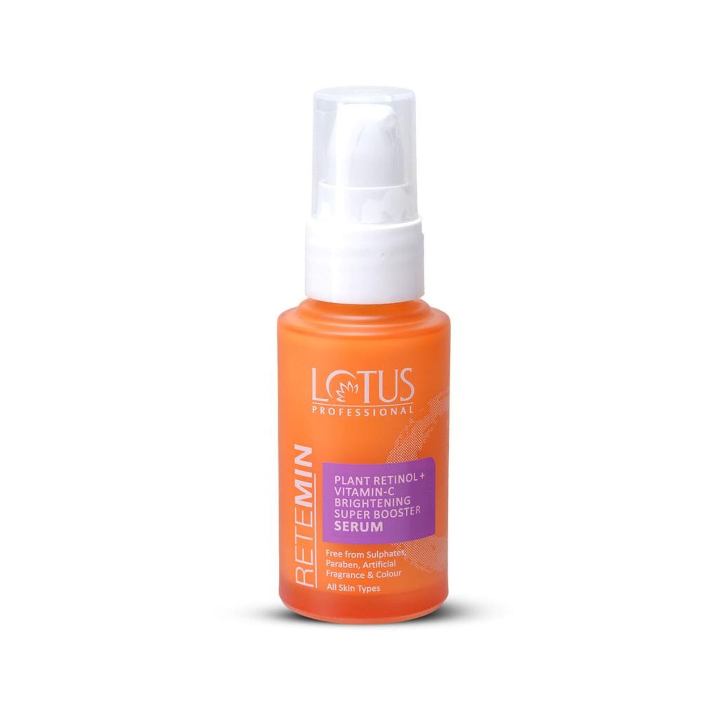Lotus Professional Retemin Plant Retinol & Natural Vitamin C Brightening Super Booster Serum