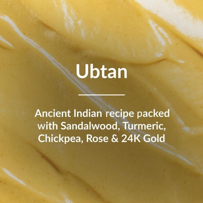Lotus Botanicals Ubtan De-Tan Radiance Face Wash|Infused with 24K Gold|Bright & Glowing Skin
