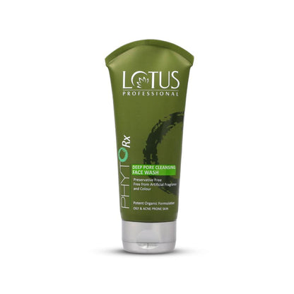 Lotus Professional PhytoRx Deep Pore Cleansing Face Wash, Blackhead Remover & Acne Control Formula
