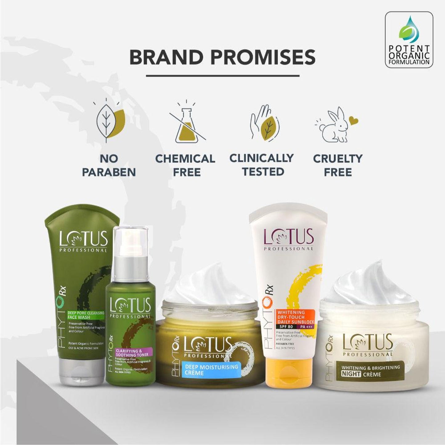 Lotus Professional PhytoRx Deep Moisturising Face Cream, Deeply Hydrating, All Skin Types