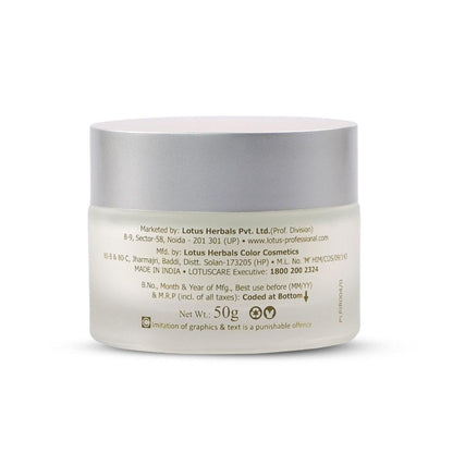 Lotus Professional PhytoRx Whitening & Brightening Night Face Cream, With Age-Defying Formula