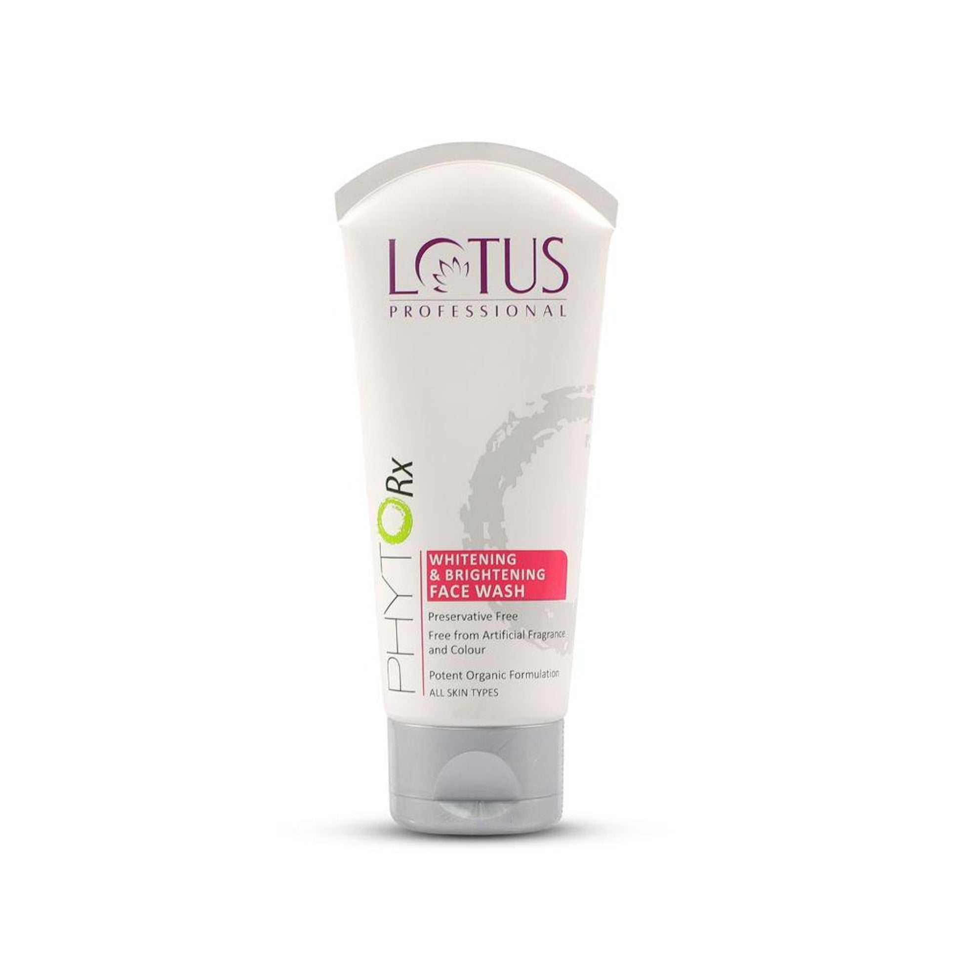 Lotus Professional PhytoRx Whitening & Brightening Preservative Free Face Wash, For Glowing skin