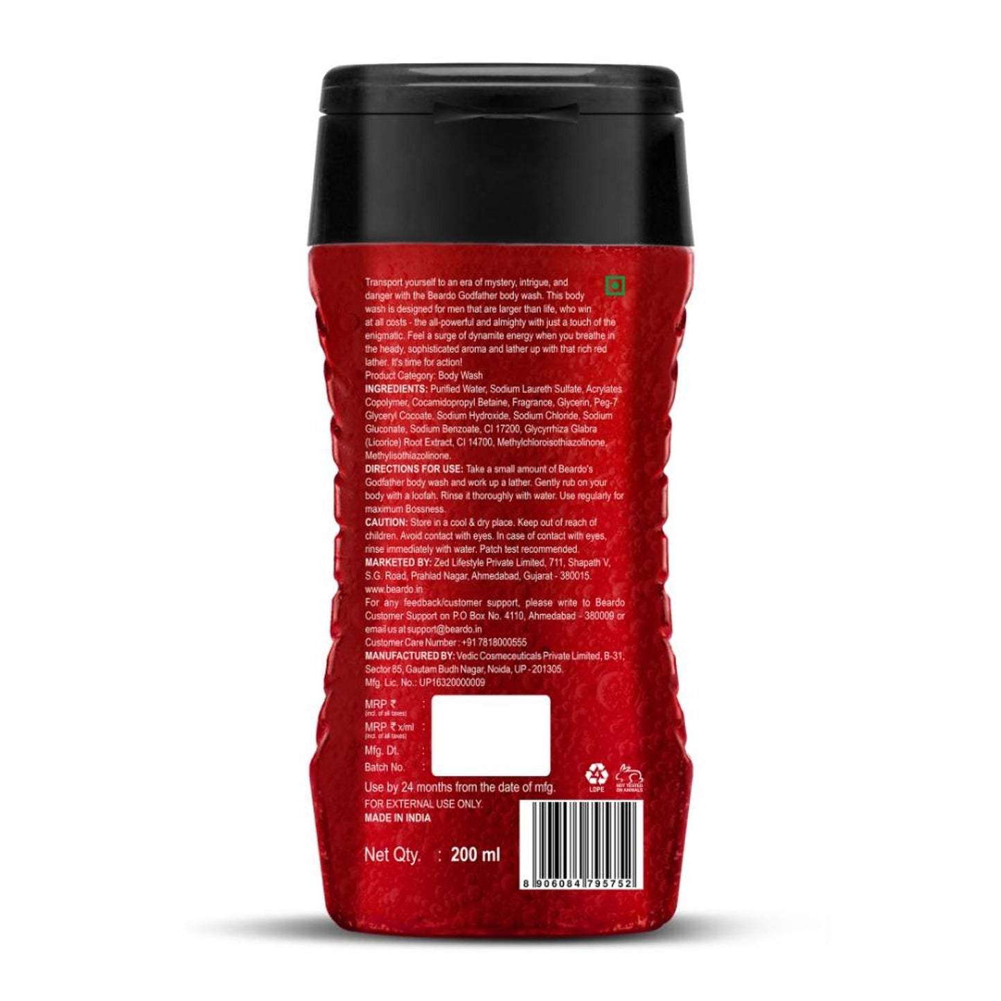 Beardo Godfather Body Wash
