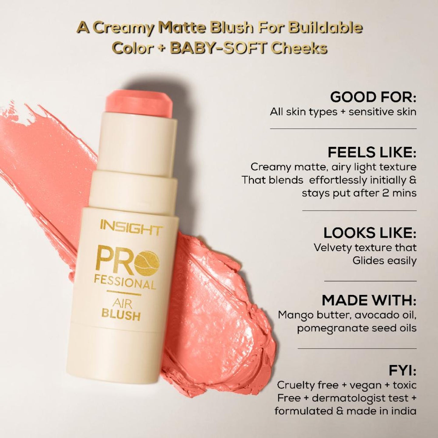 Insight Professional Air Blush - Sunset Dew