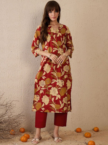 Dhiyona IE Women Floral Printed Kurta