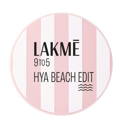 Lakme 9to5 Hya Beach Edit Cushion Foundation, SPF 40, Hydrating Matte, C 100 - Neutral Almond