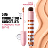 Lakme 9to5 Hya Beach Edit Color Correcting Concealer, SPF 40, Buildable Matte - Medium 2