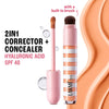 Lakme 9to5 Hya Beach Edit Color Correcting Concealer, SPF 40, Buildable Matte - Tan Deep 4