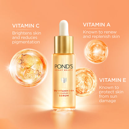Ponds Bright Beauty 12% Vitamin C+E+A Serum