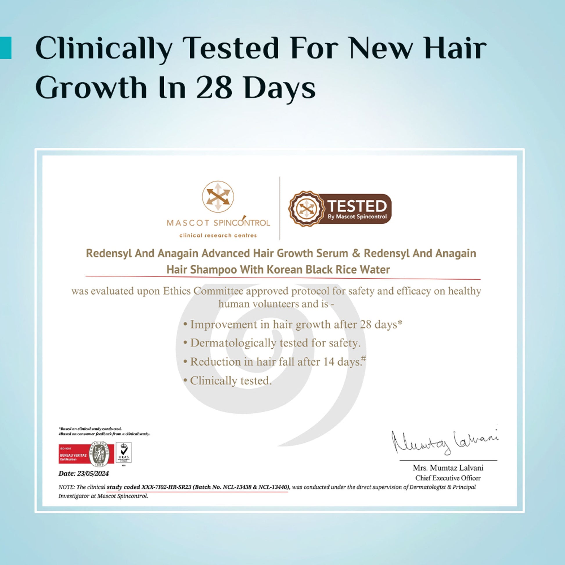 Pilgrim 3% Redensyl & 4% Anagain Advance Hair Growth Serum Roll-On With Rosemary & Korean Black Rice