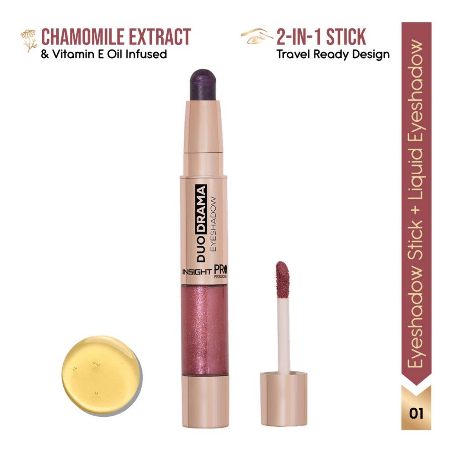 Insight Professional Duo Drama Eyeshadow - Mystic Froth