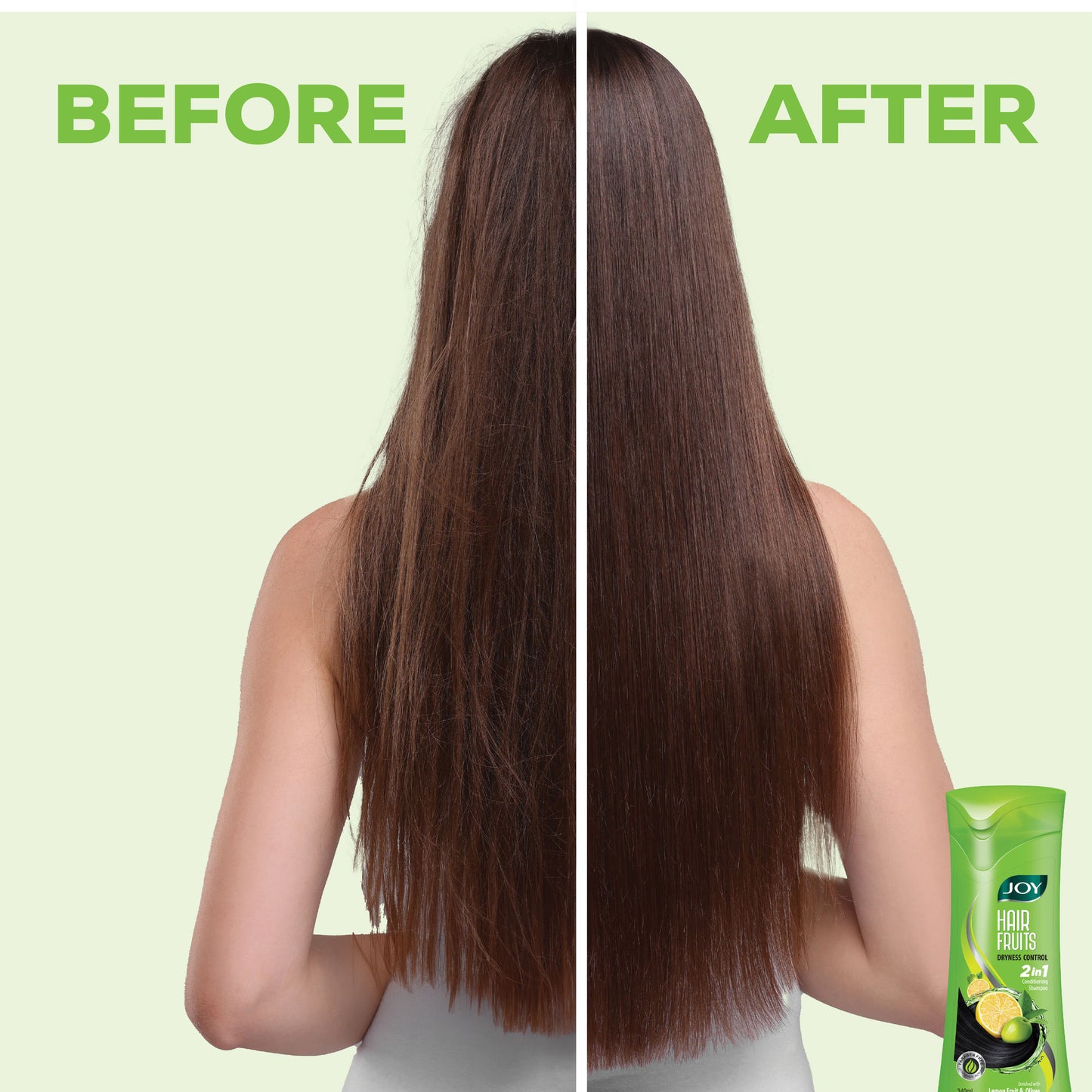 Joy Hair Dryness Control Conditioning Shampoo With Lemon & Olives