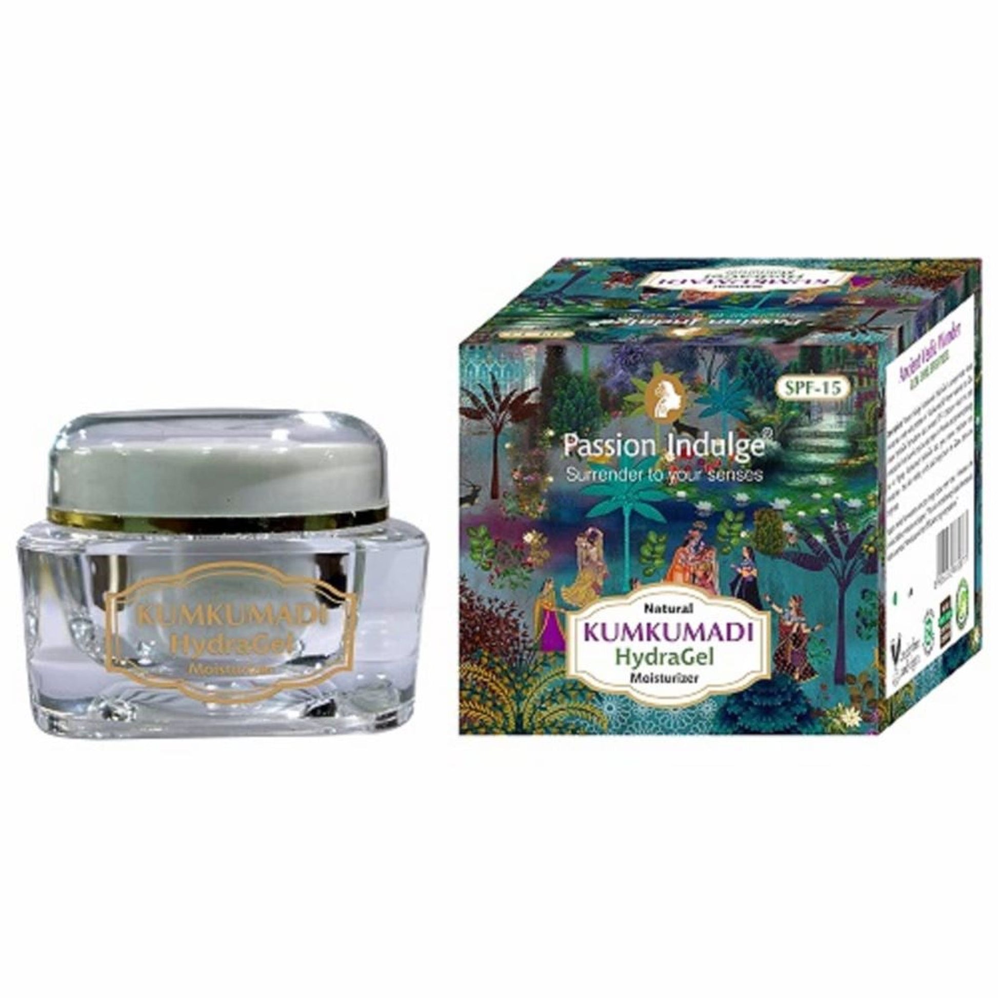 Passion Indulge Kumkumadi Natural Hydragel Moisturizer Spf 15