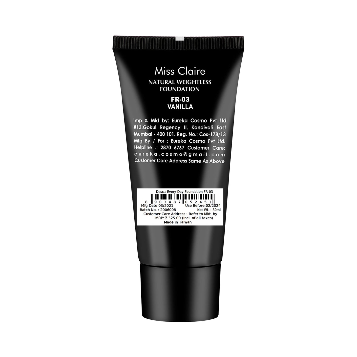 Miss Claire Everyday Foundation - Fr-03 Vanilla