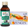 Multani Combo Pack of Kuka Cough Syrup 100ml and Tulsi Ginger Kuka Cough 36 Lozenges