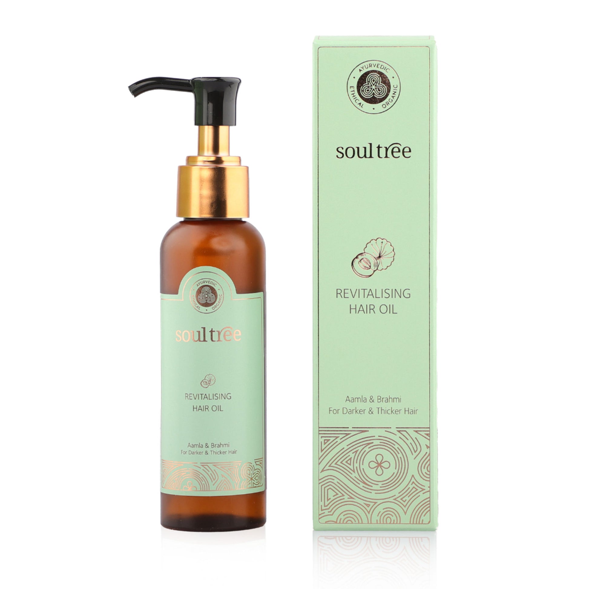 SoulTree Revitalising Hair Oil with Aamla & Brahmi