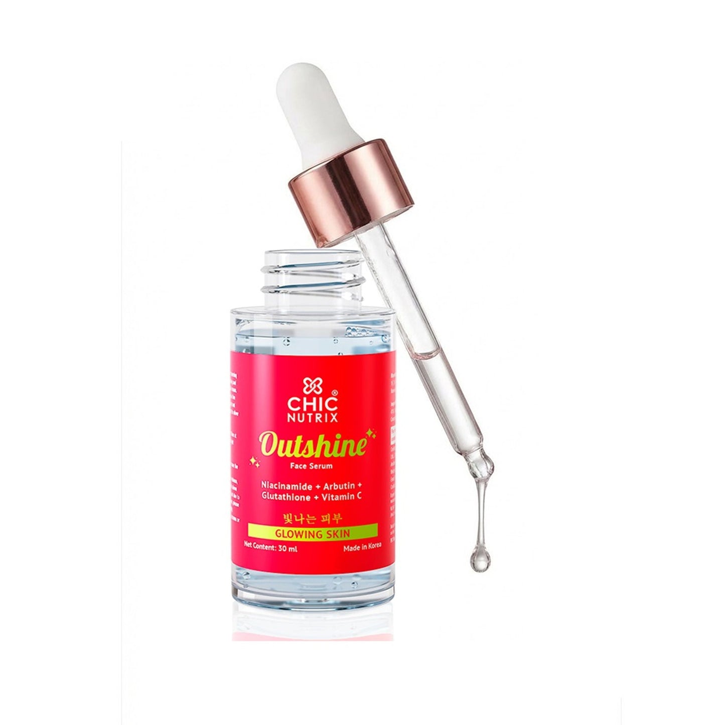 Outshine Korean Glass Skin Serum - Brightening & Dark Spot Corrector