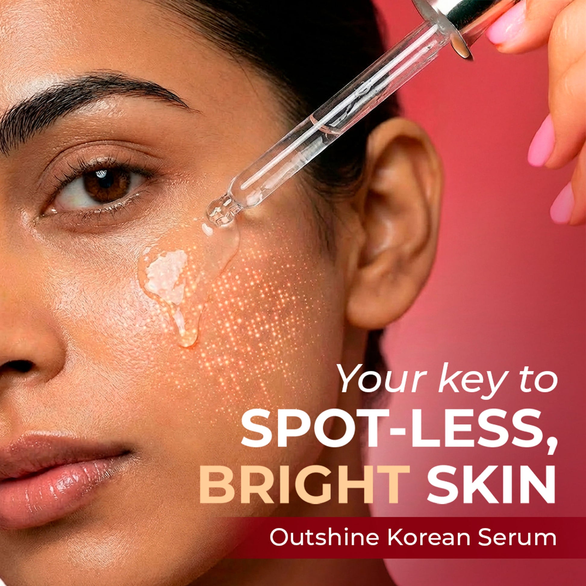 Outshine Korean Glass Skin Serum - Brightening & Dark Spot Corrector