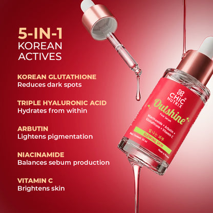 Outshine Korean Glass Skin Serum - Brightening & Dark Spot Corrector