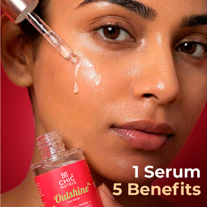 Outshine Korean Glass Skin Serum - Brightening & Dark Spot Corrector