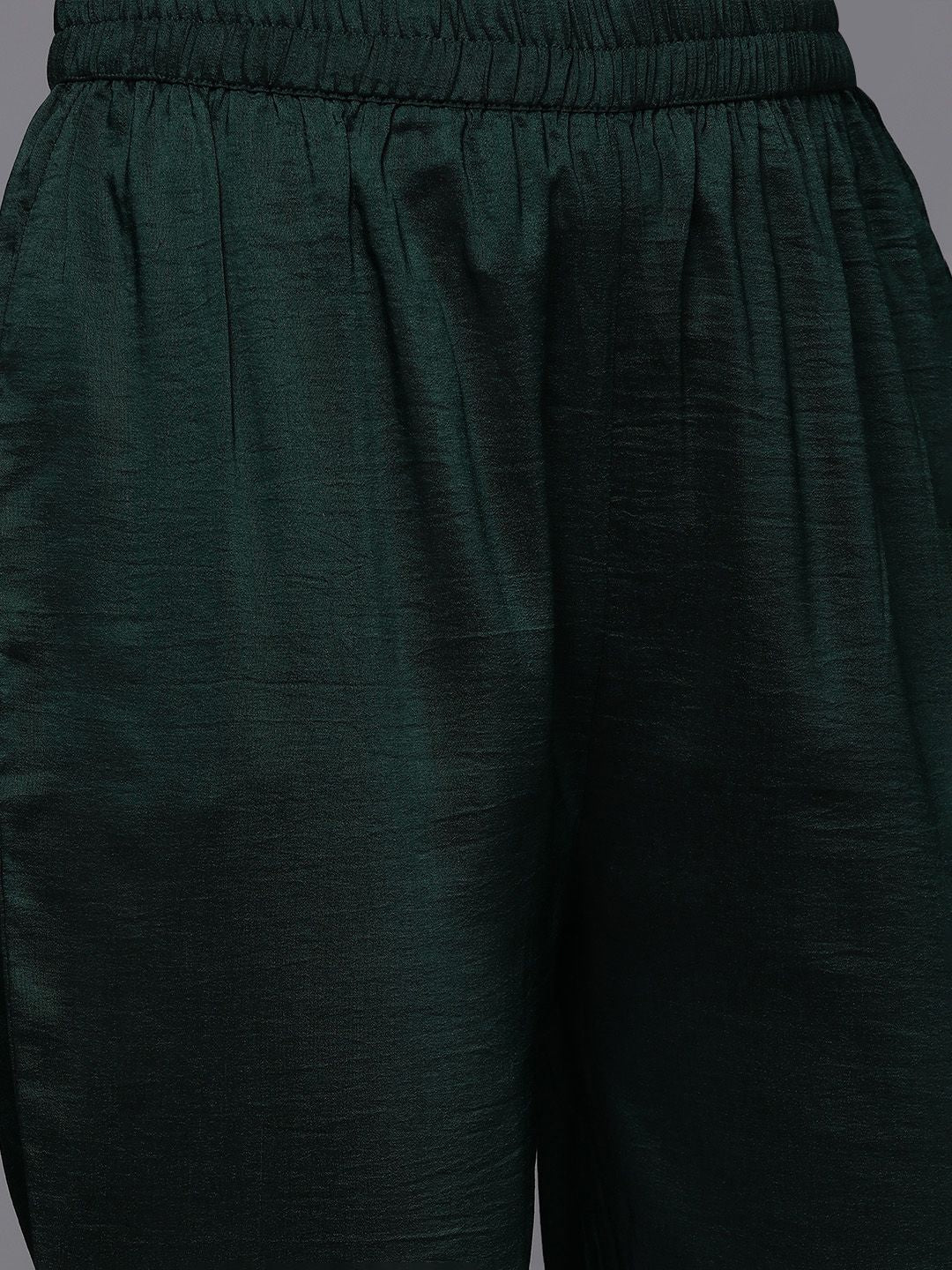 Indyancart VA Women's Ethnic Motifs Embroidered Kurta with EmbroideredTrousers & With Dupatta