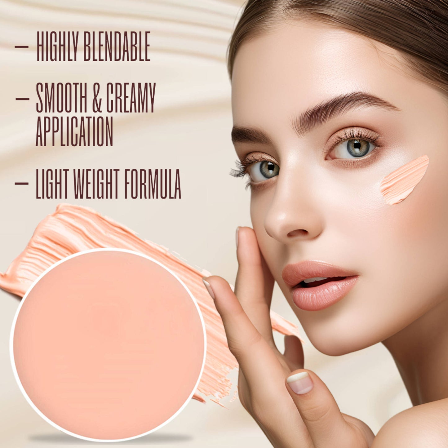 FASHION COLOUR Colour Correction Makeup Base Single Packing - Fs28