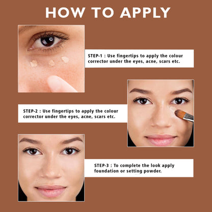 FASHION COLOUR Colour Correction Makeup Base Single Packing - Fs28