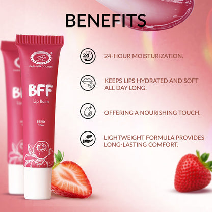 FASHION COLOUR BFF Lip Balm - Berry