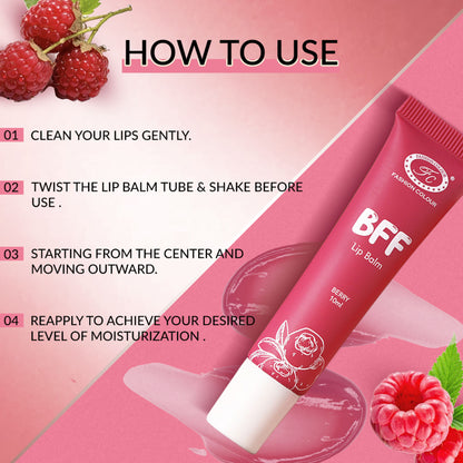 FASHION COLOUR BFF Lip Balm - Berry