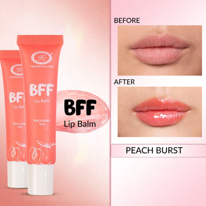 FASHION COLOUR BFF Lip Balm - Peach Burst