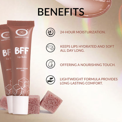 FASHION COLOUR BFF Lip Balm - Brown Sugar