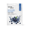 SkinLuv Blueberry + Glutathione + Niacinamide Brightening Sheet Mask