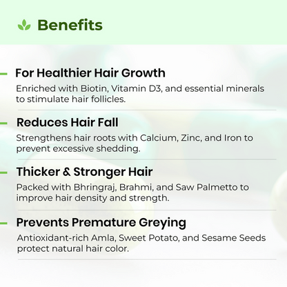Avimee Herbal Keshmadhu Hair Growth Capsule with Biotin