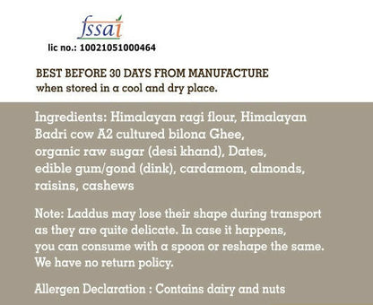 Hetha Ragi Ghee Ladoos - Indyancart