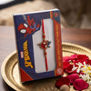 Dhiyona Kids Spider Man Character Artificial Beads Thread Rakhi With Roli Chawal Chandan