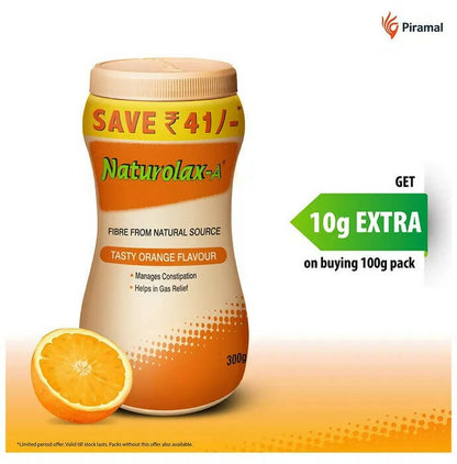 Piramal Naturolax -A Powder Tasty Orange - Indyancart