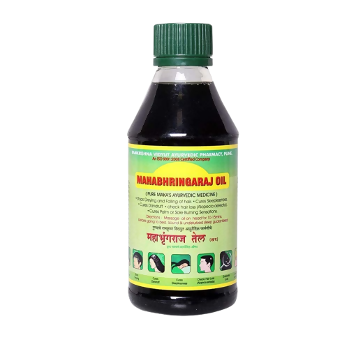 MahaBhringaraj Ayurvedic Hair Oil - Indyancart